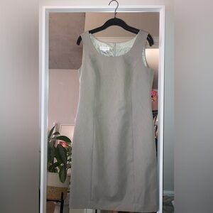 Tan Midi Dress